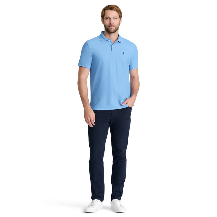 Izod ADVANTAGE PERFORMANCE SHORT SLEEVE POLO - BLUE REVIVAL