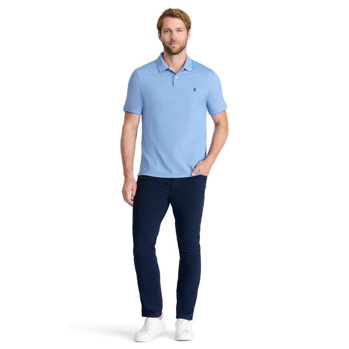 Izod ADVANTAGE PERFORMANCE SHORT SLEEVE POLO - BRIGHT COBALT