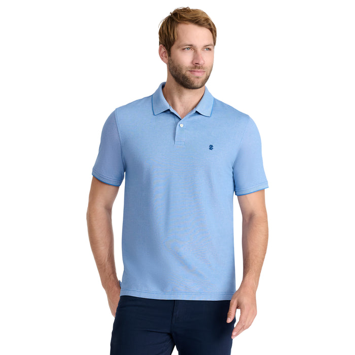 izod ADVANTAGE PERFORMANCE SHORT SLEEVE POLO - BRIGHT COBALT