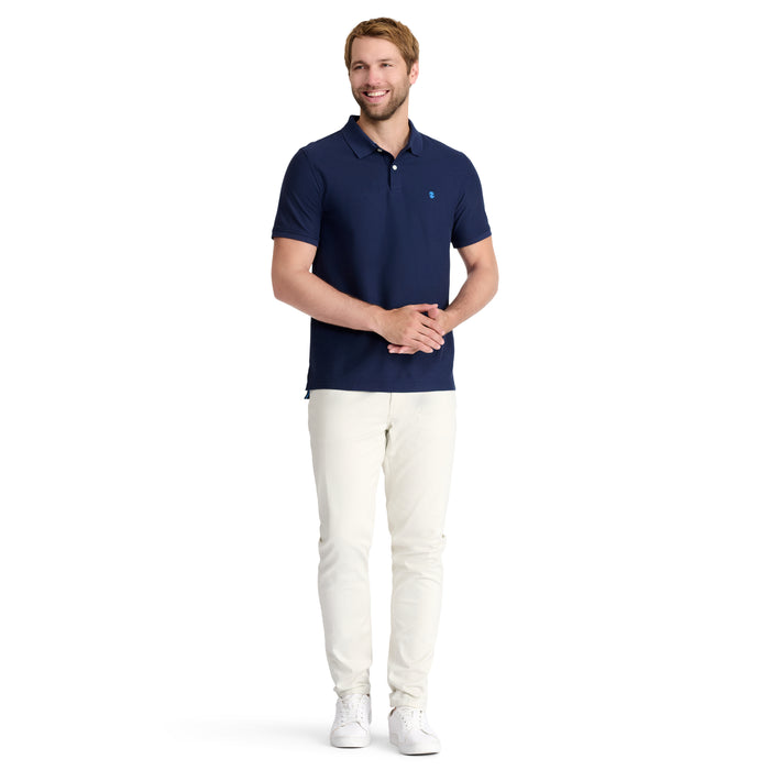 Izod ADVANTAGE PERFORMANCE SHORT SLEEVE POLO - PEACOAT