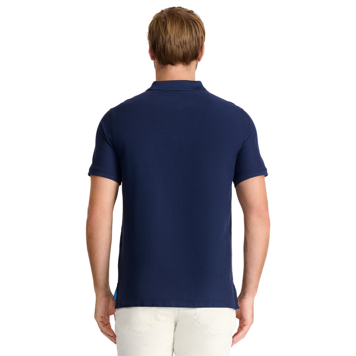 Izod ADVANTAGE PERFORMANCE SHORT SLEEVE POLO - PEACOAT