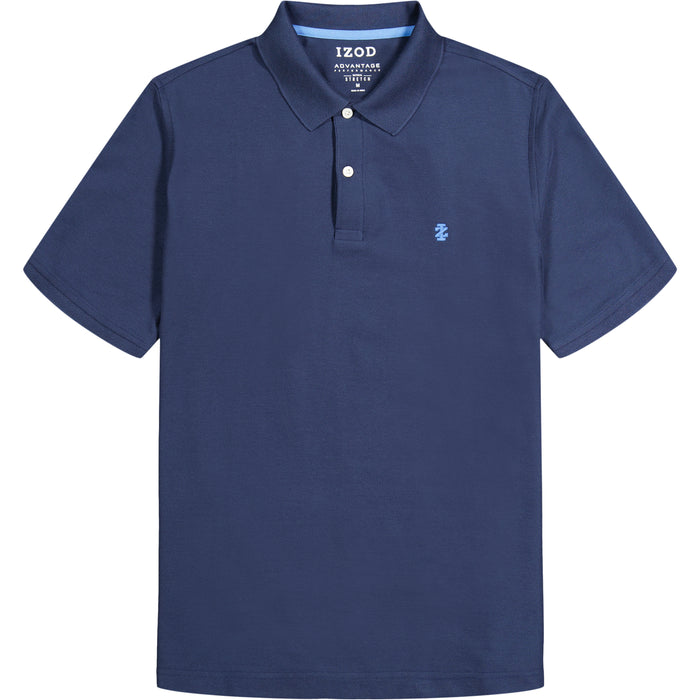 Izod ADVANTAGE PERFORMANCE SHORT SLEEVE POLO - PEACOAT