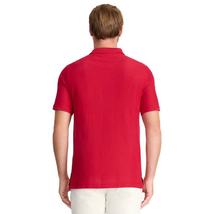 Izod ADVANTAGE PERFORMANCE SHORT SLEEVE POLO - REAL RED