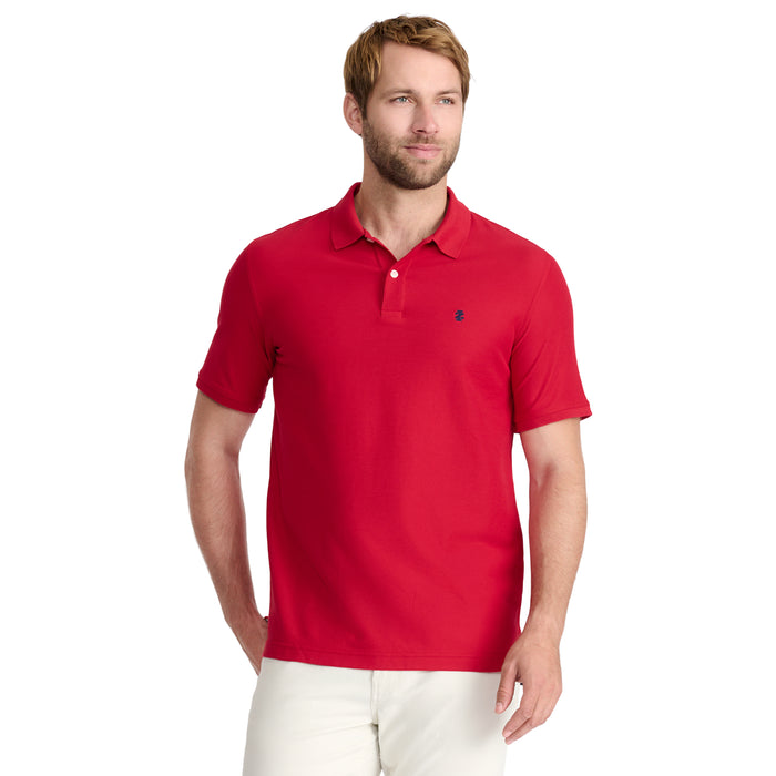 izod ADVANTAGE PERFORMANCE SHORT SLEEVE POLO - REAL RED