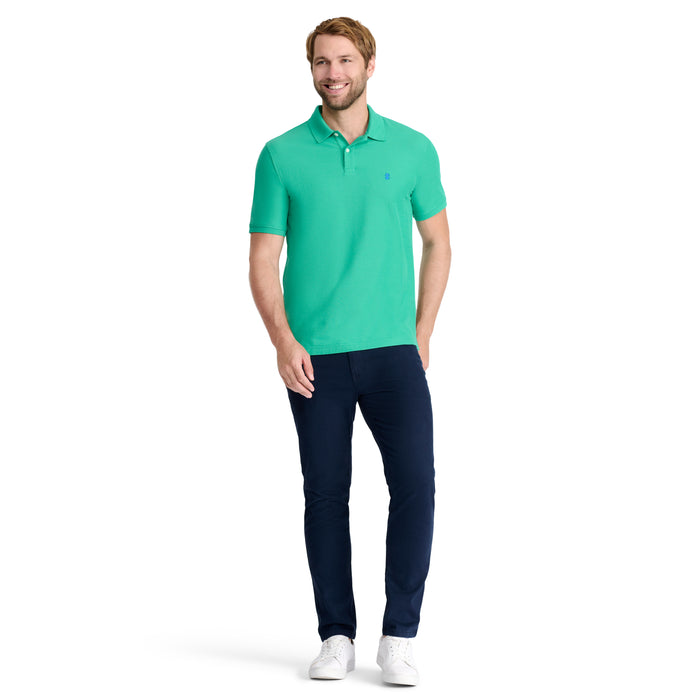 Izod ADVANTAGE PERFORMANCE SHORT SLEEVE POLO - SIMPLY GREEN