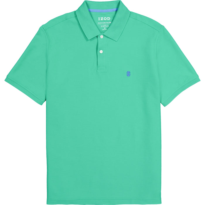 Izod ADVANTAGE PERFORMANCE SHORT SLEEVE POLO - SIMPLY GREEN