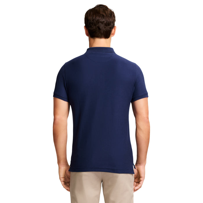 Izod ADVANTAGE PERFORMANCE SHORT SLEEVE POLO SLIM - PEACOAT