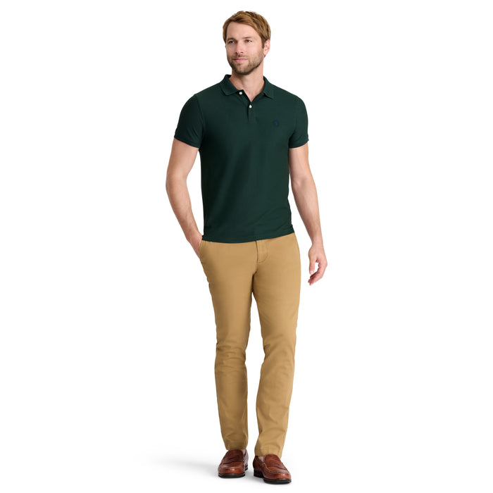 Izod ADVANTAGE PERFORMANCE SHORT SLEEVE POLO - WILD FERN