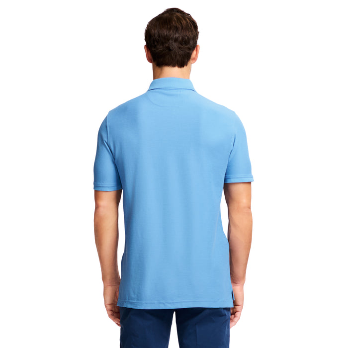 Izod ADVANTAGE PERFORMANCE SHORT SLEEVE SLIM FIT POLO - BLUE REVIVAL
