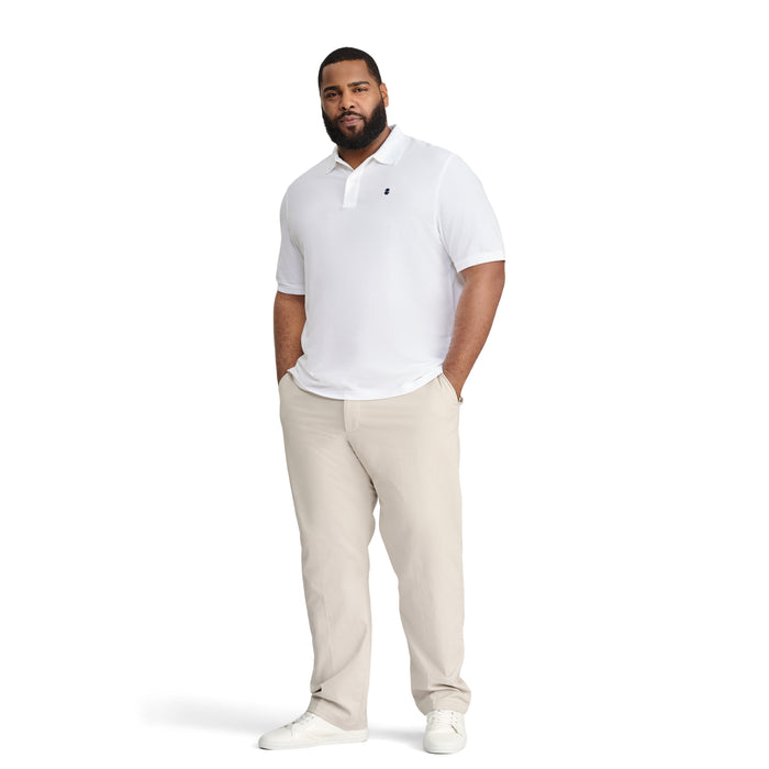 Izod BIG & TALL ADVANTAGE PERFORMANCE POLO - BRIGHT WHITE