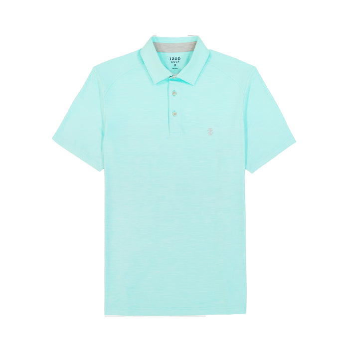 Izod BIG & TALL GOLF SWINGFLEX ELITE POLO - LIMPET SHELL