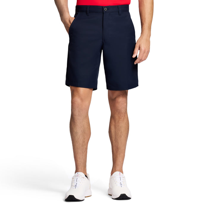 izod GOLF 9.5" MICRO POLY CLASSIC FIT SHORT - MIDNIGHT