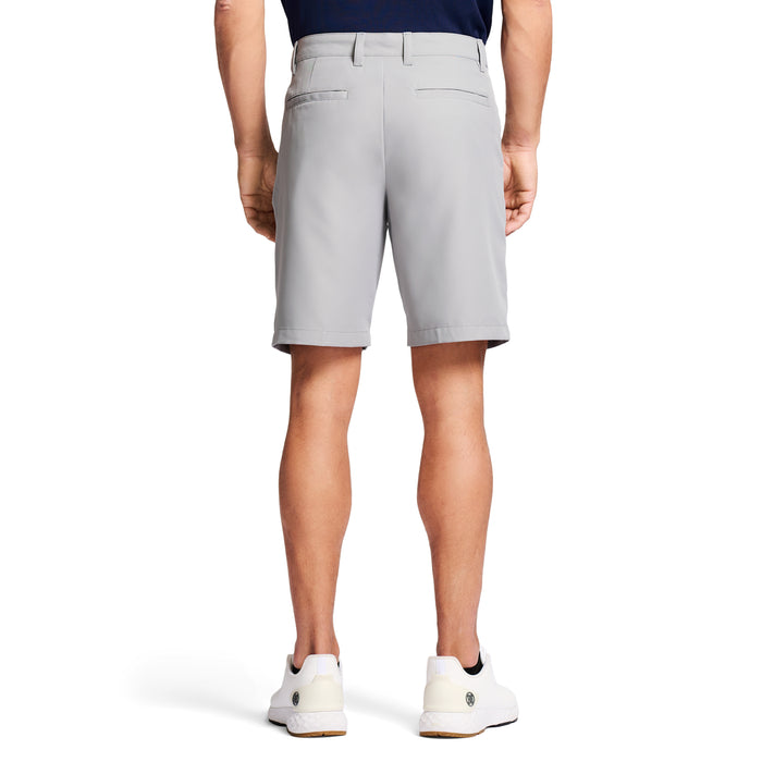 Izod GOLF 9.5" MICRO POLY CLASSIC FIT SHORT - SILVER NICKEL