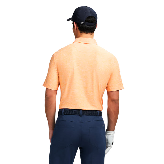 Izod GOLF SWINGFLEX ELITE TITLEHOLDER POLO - CANTALOUPE