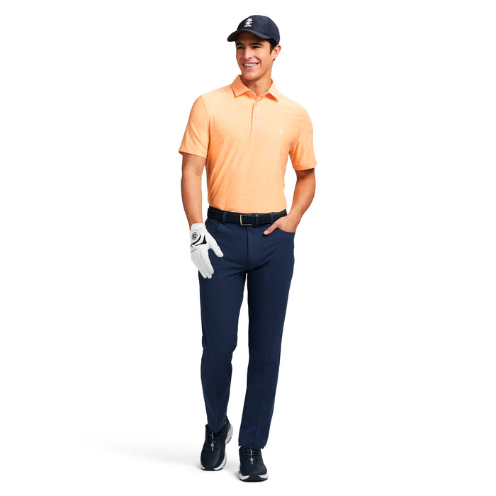 Izod GOLF SWINGFLEX ELITE TITLEHOLDER POLO - CANTALOUPE