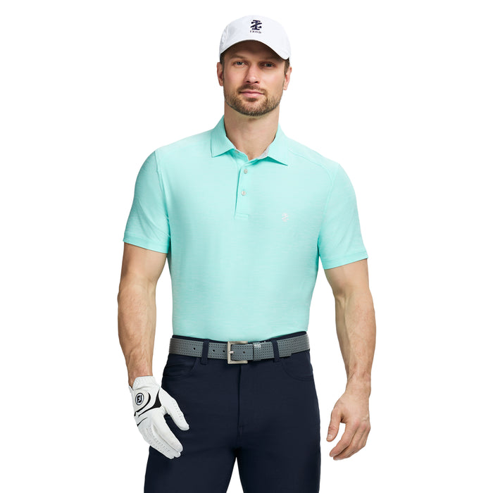 izod GOLF SWINGFLEX ELITE TITLEHOLDER POLO - LIMPET SHELL