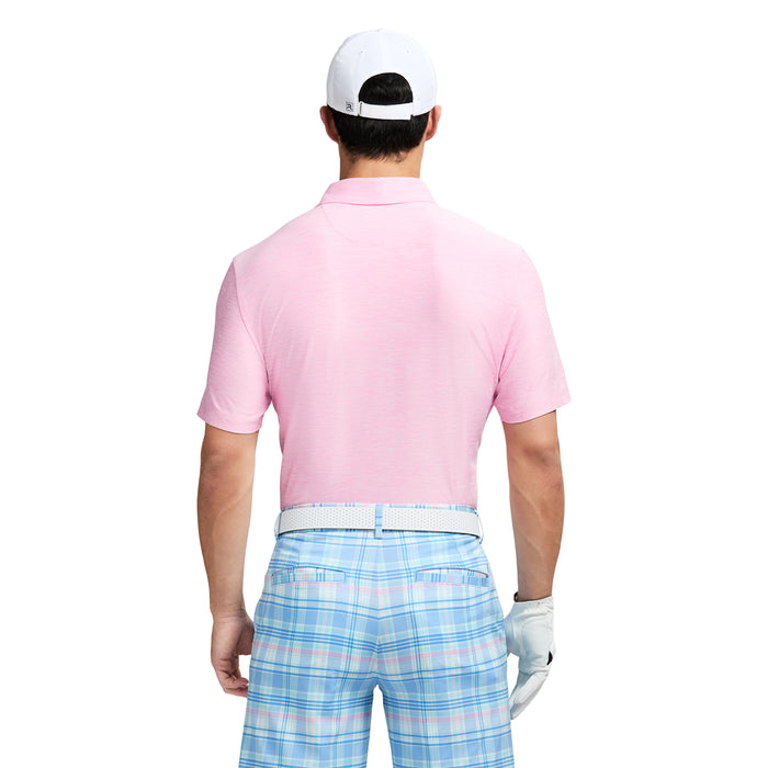 Izod GOLF SWINGFLEX ELITE TITLEHOLDER POLO - PRISM PINK