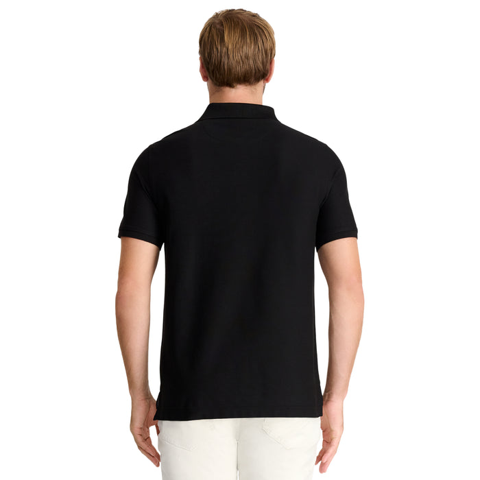 Izod ADVANTAGE PERFORMANCE SHORT SLEEVE POLO - BLACK