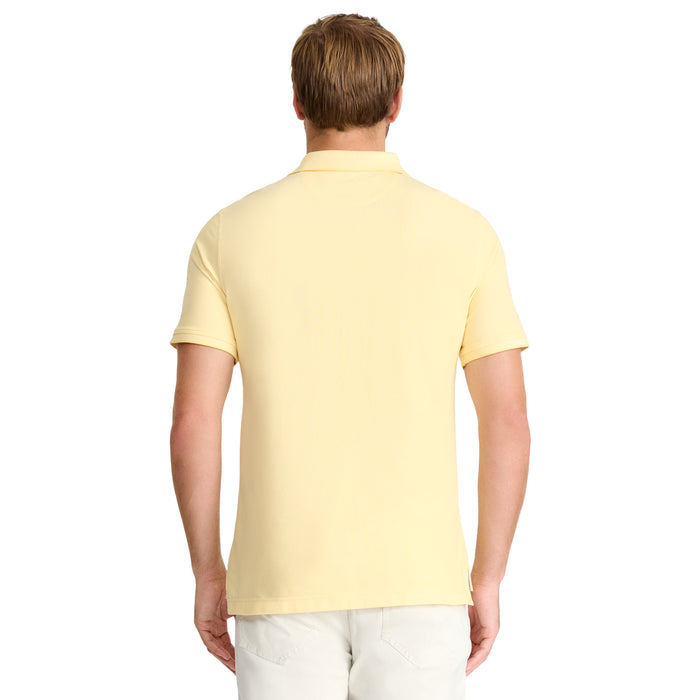 Izod ADVANTAGE PERFORMANCE SHORT SLEEVE POLO - LEMON