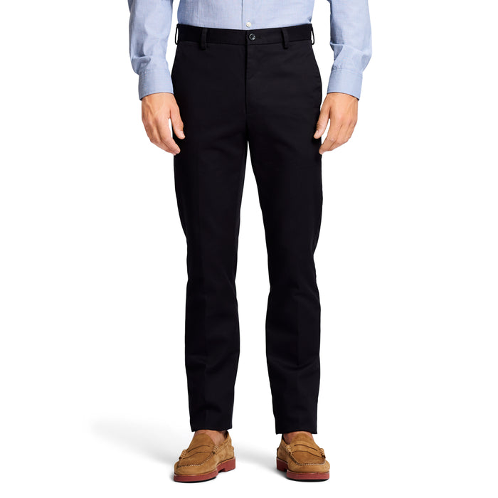 izod AMERICAN CHINO PANT SLIM - BLACK