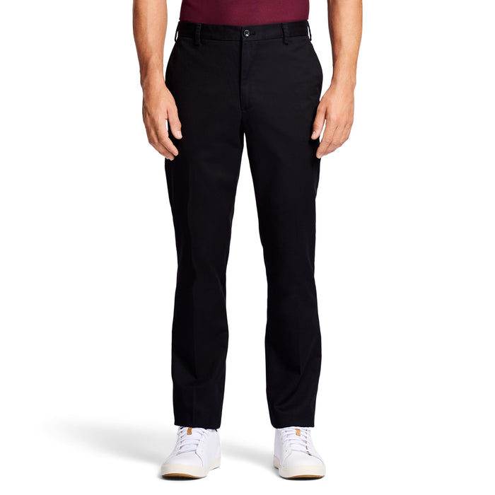 izod AMERICAN CHINO PANT STRAIGHT - BLACK