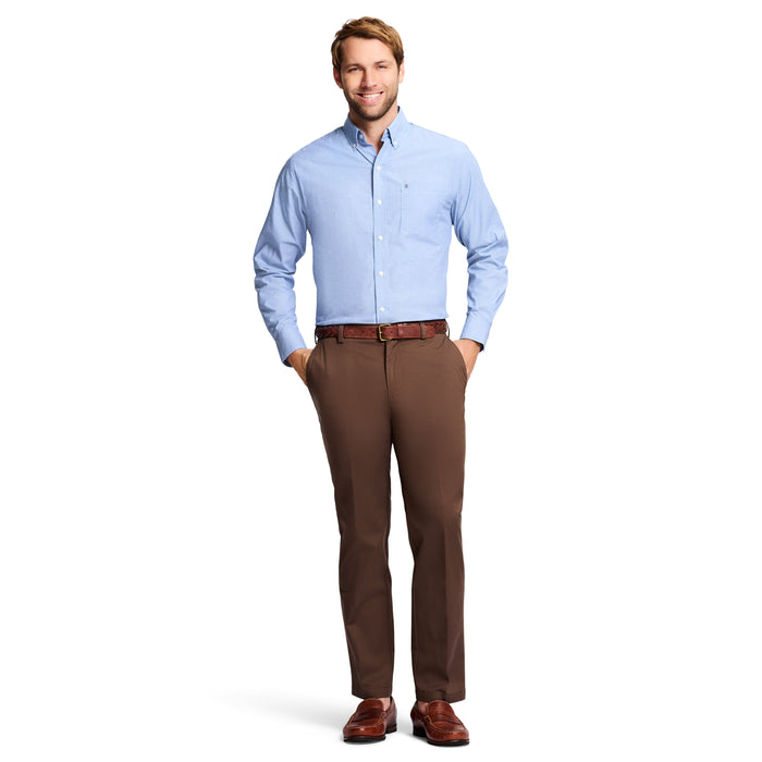 Izod AMERICAN CHINO PANT STRAIGHT - DECAF COFFEE