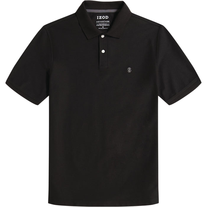 Izod BIG & TALL ADVANTAGE PERFORMANCE POLO - BLACK