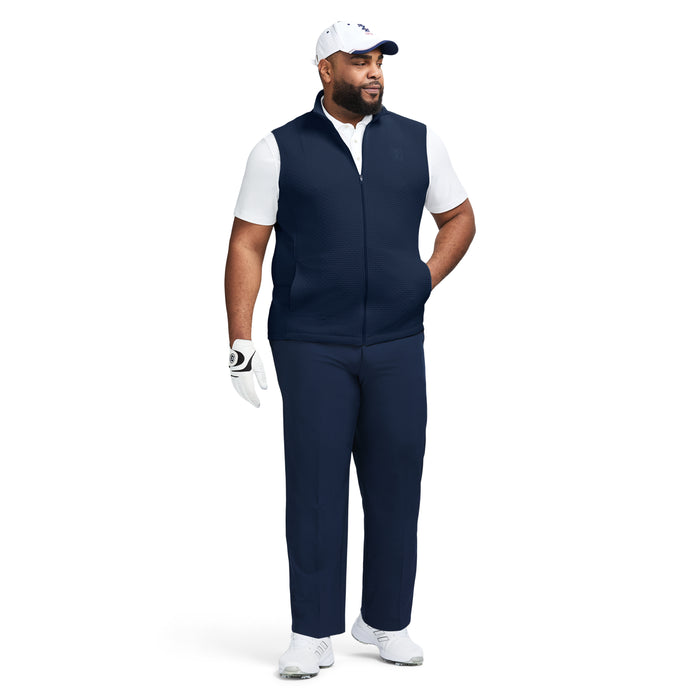 Izod BIG & TALL GOLF HYDRASHIELD VEST - NAVY BLAZER