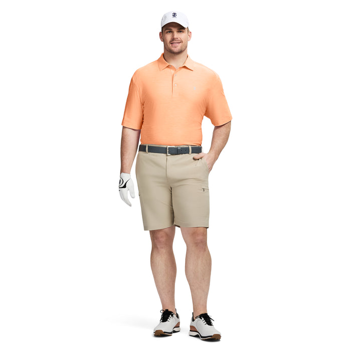 Izod BIG & TALL GOLF SWINGFLEX ELITE POLO - CANTALOUPE