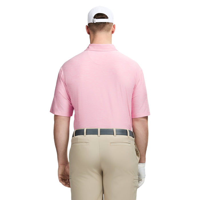Izod BIG & TALL GOLF SWINGFLEX ELITE POLO - PRISM PINK