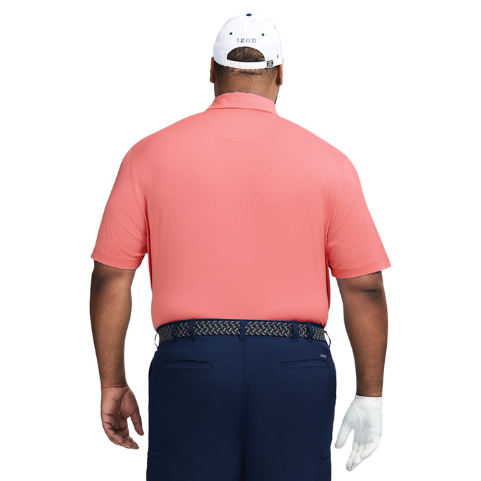 Izod BIG & TALL GOLF SWINGFLEX MESH POLO - DUBARRY