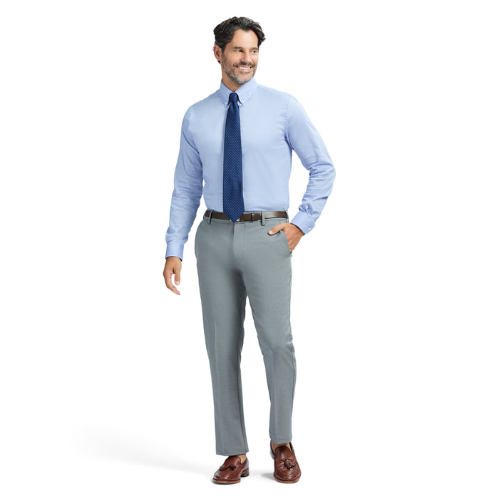 Izod COOL FX BUTTON DOWN DRESS SHIRT SLIM - SKY BLUE