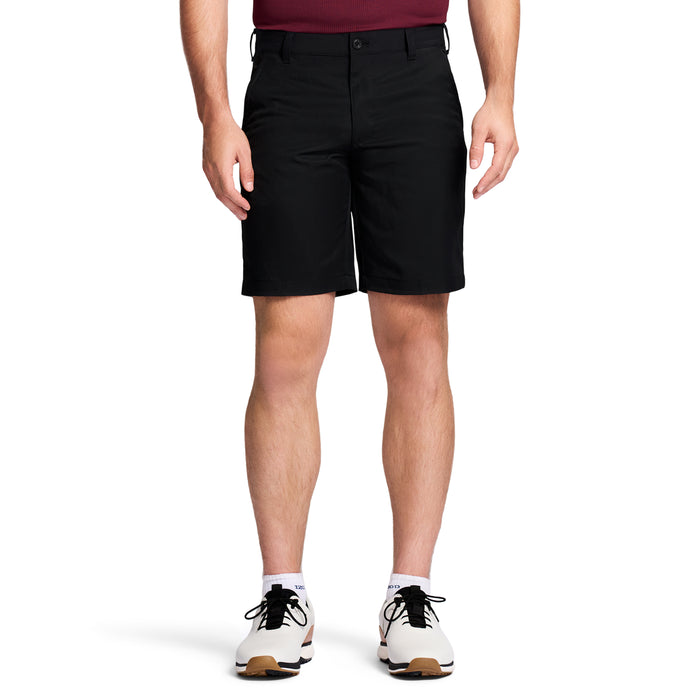 izod GOLF 9.5" MICRO POLY CLASSIC FIT SHORT - CAVIAR