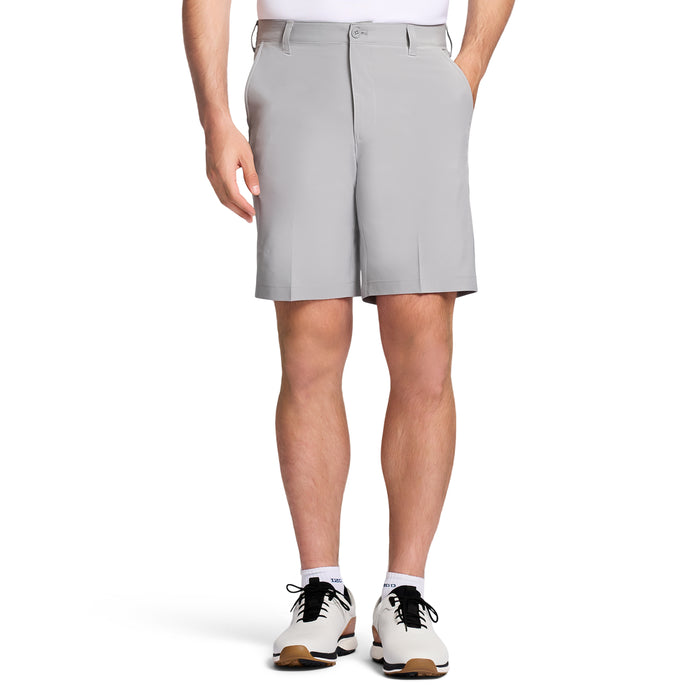 izod GOLF 9.5" SWINGFLEX SHORT - CINDERBLOCK