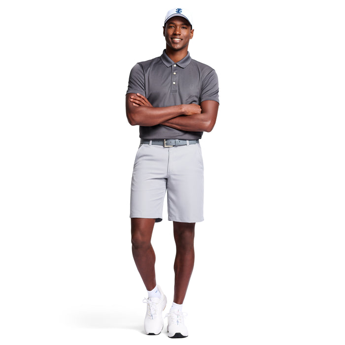 Izod GOLF GRID POLO - ASPHALT