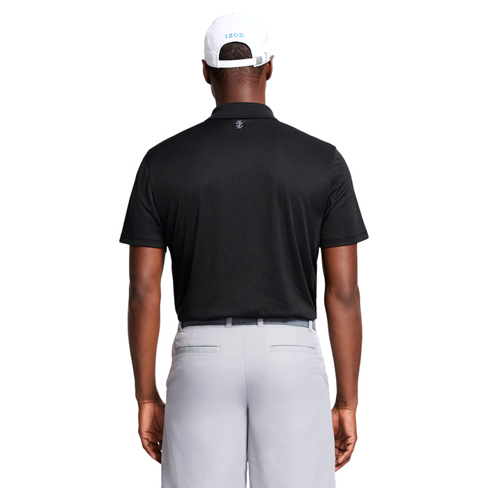 Izod GOLF GRID POLO - BLACK