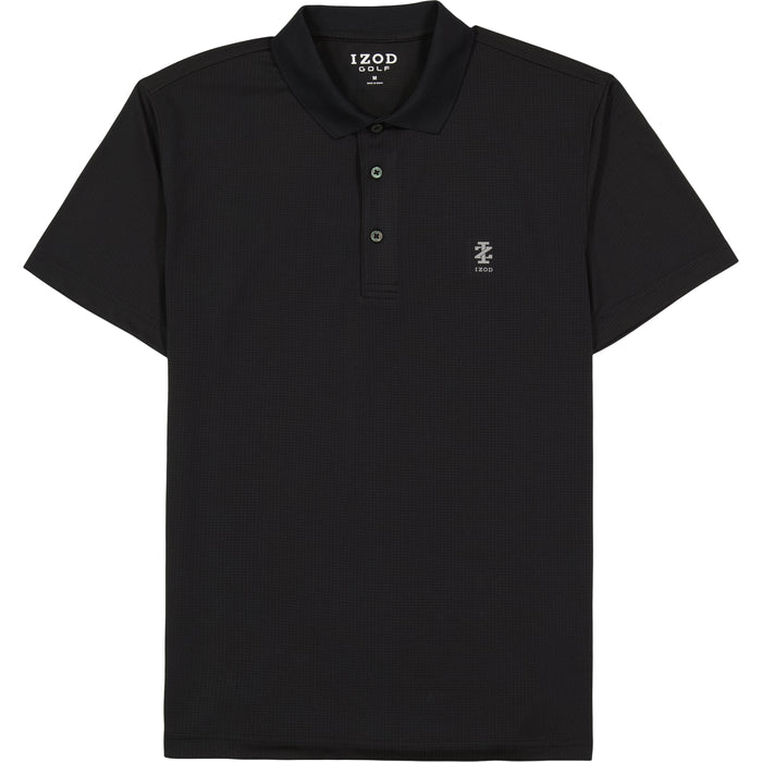 Izod GOLF GRID POLO - BLACK