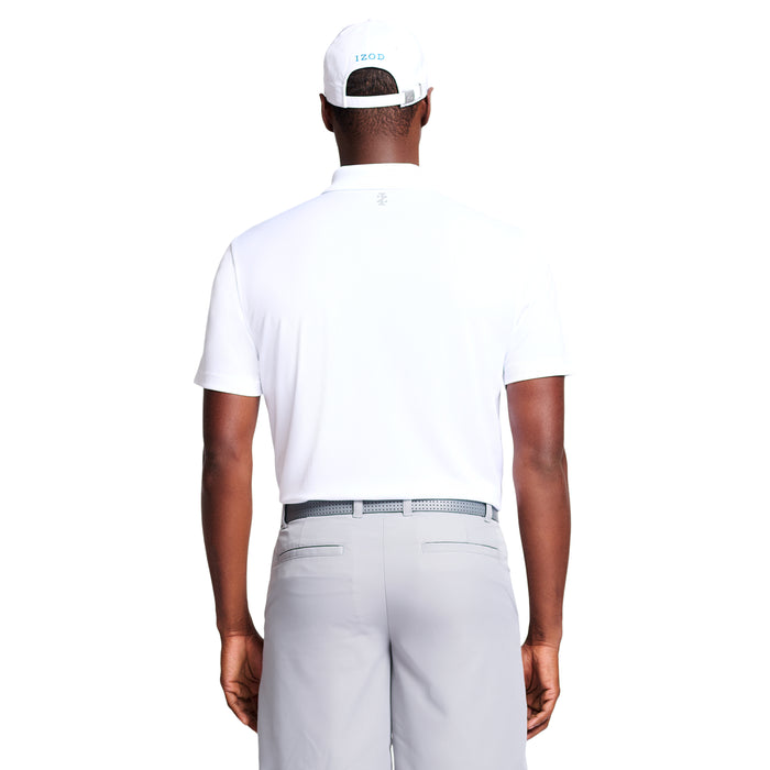 Izod GOLF GRID POLO - BRIGHT WHITE