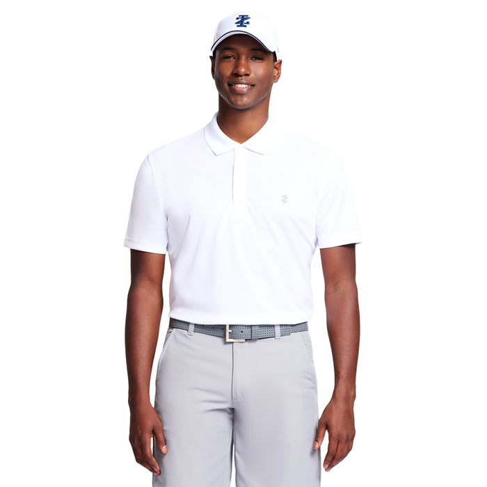 izod GOLF GRID POLO - BRIGHT WHITE