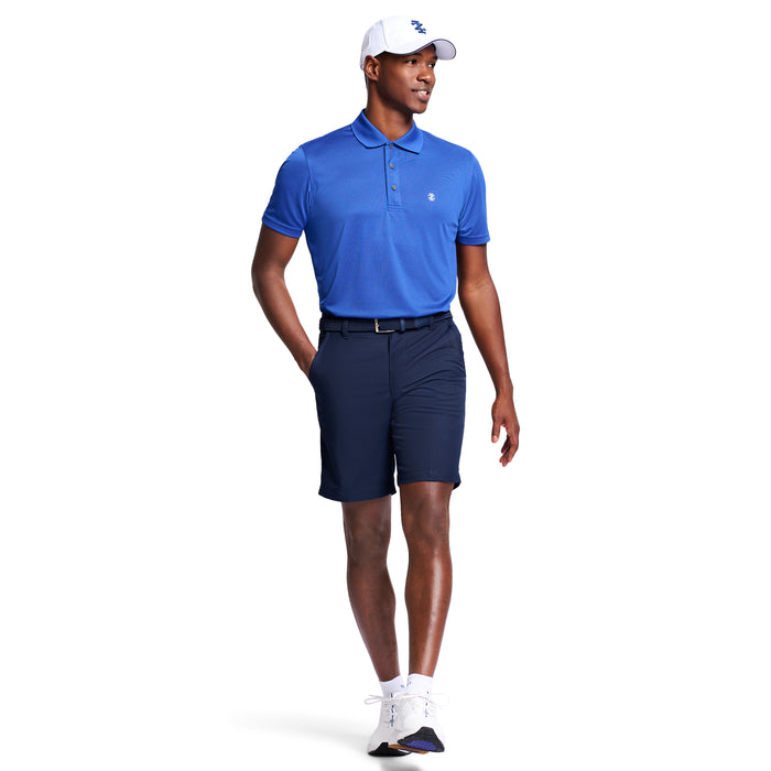 Izod GOLF GRID POLO - COBALT BLUE