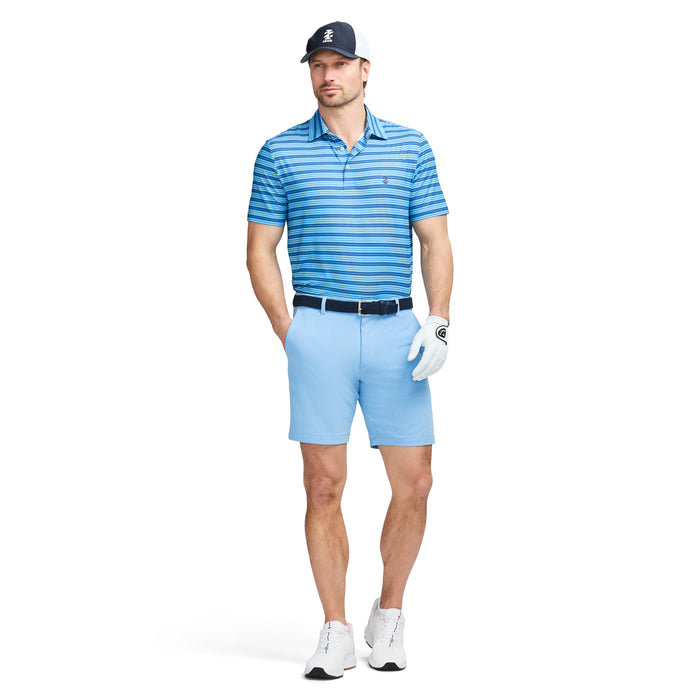 Izod GOLF SWINGFLEX ELITE STRIPE POLO - REGATTA