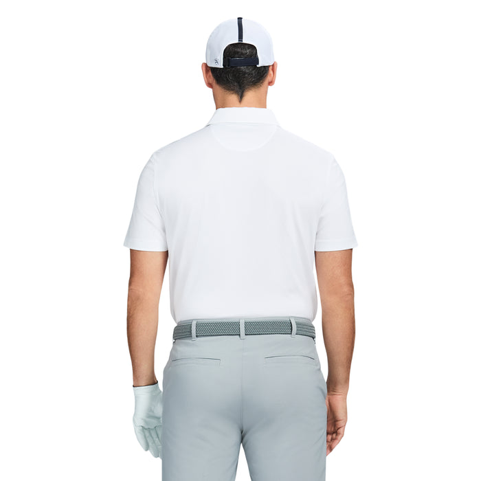 Izod GOLF SWINGFLEX MESH POLO - BRIGHT WHITE