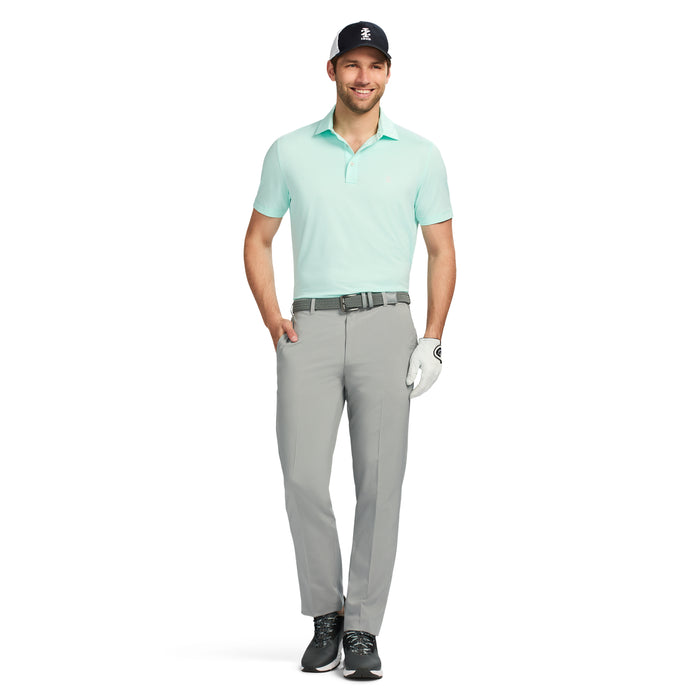 Izod GOLF SWINGFLEX MESH POLO - LIMPET SHELL