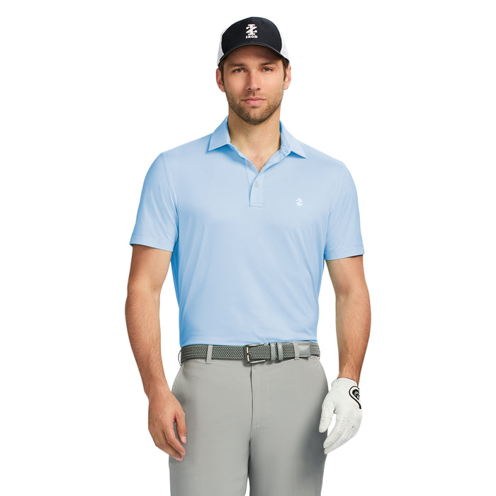 izod GOLF SWINGFLEX MESH POLO - PLACID BLUE