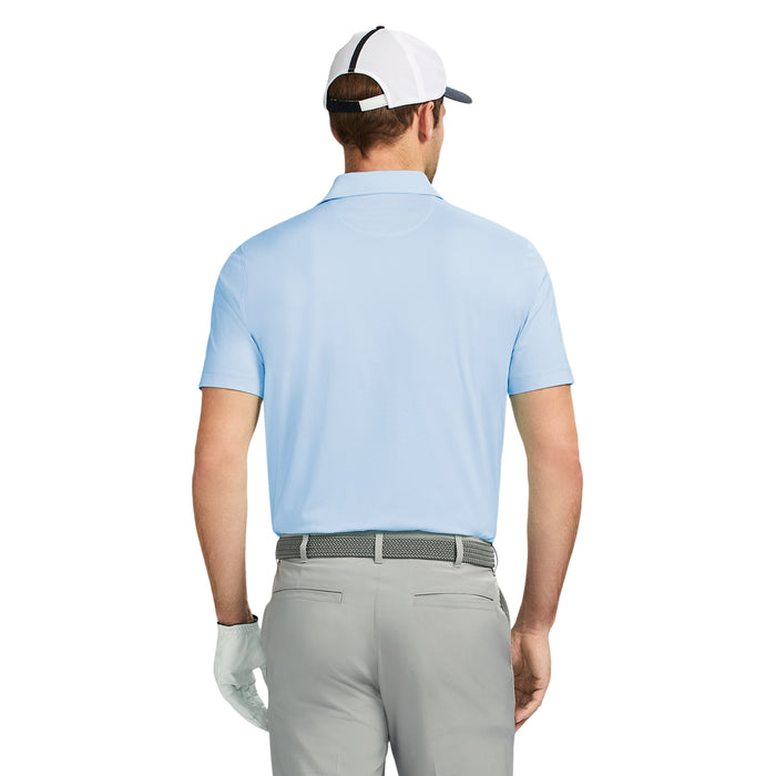 Izod GOLF SWINGFLEX MESH POLO - PLACID BLUE