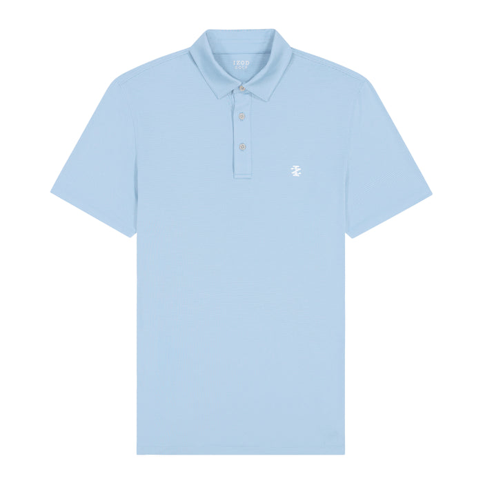 Izod GOLF SWINGFLEX MESH POLO - PLACID BLUE