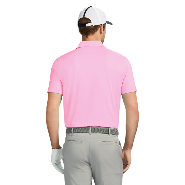 Izod GOLF SWINGFLEX MESH POLO - PRISM PINK