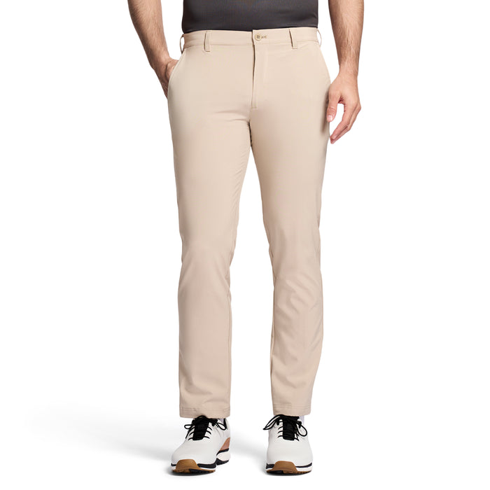 izod GOLF SWINGFLEX PANT SLIM - R. KHAKI