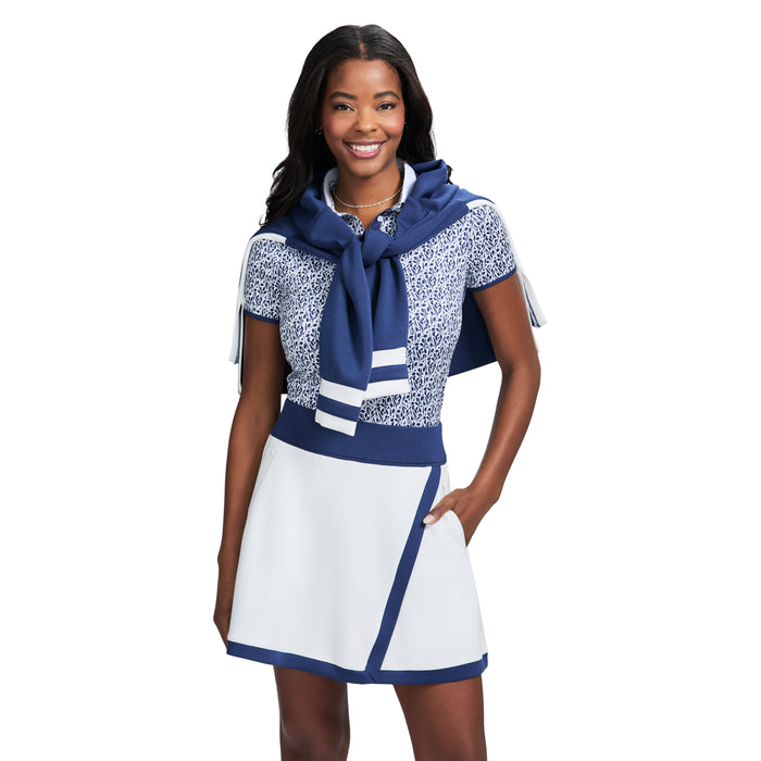 Izod PENNY PULL ON SKORT - BRIGHT WHITE