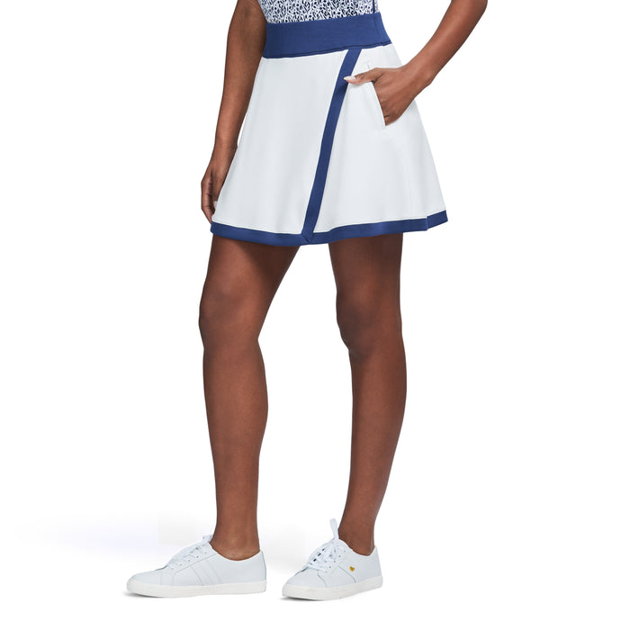 Izod PENNY PULL ON SKORT - BRIGHT WHITE